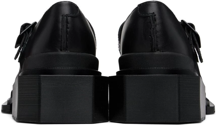 Dr. Martens Black Maybole Square Toe Mary Jane Heels 2