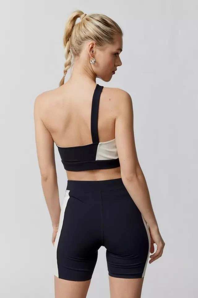Le Ore Le Ore Colorblock One-Shoulder Cropped Top 3