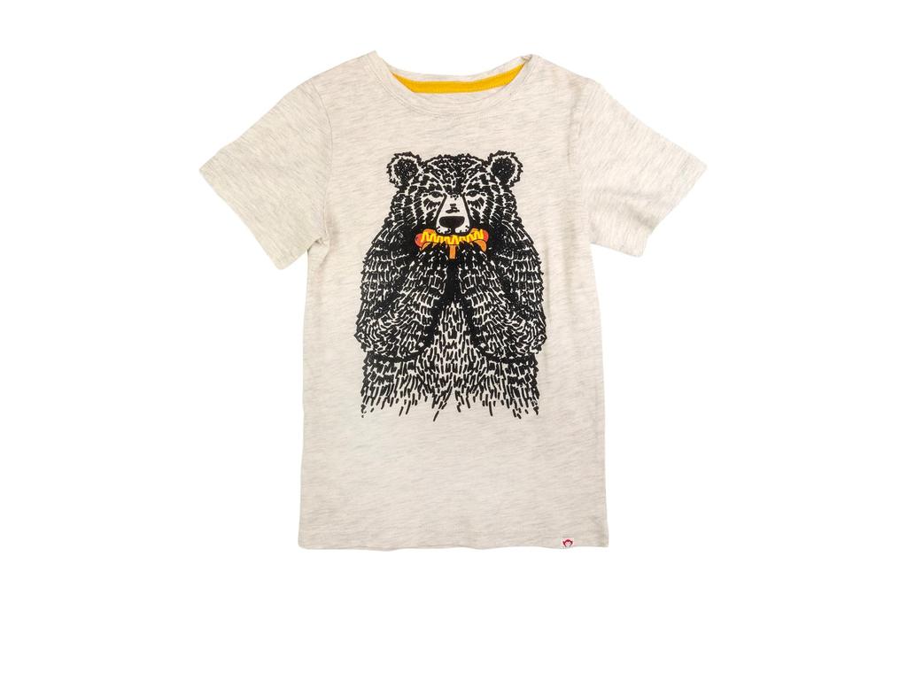 Appaman Kids Hangry Bear Graphic Short Sleeve Tee (Toddler/Little Kid/Big Kid)