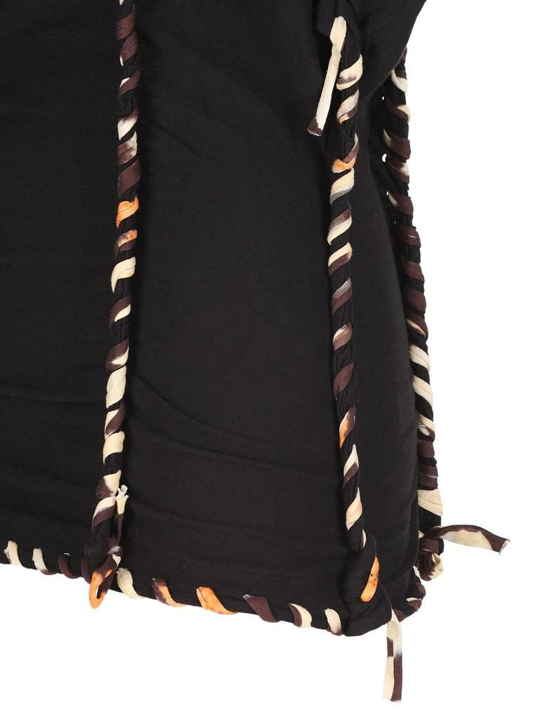 Isabel Marant Isabel Marant Zohra Woven Jersey Top 3