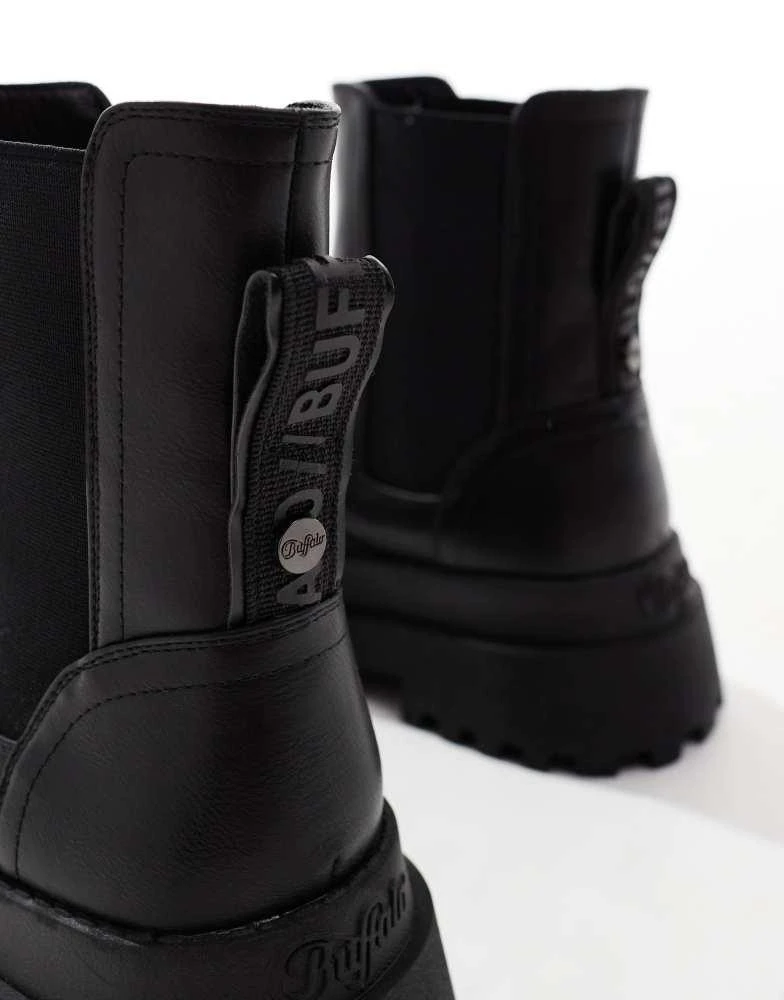 Buffalo Buffalo chunky boot in black 3