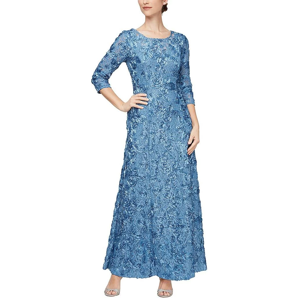 green emerald velvet dress JEANNE ALEXANDER #88132988
