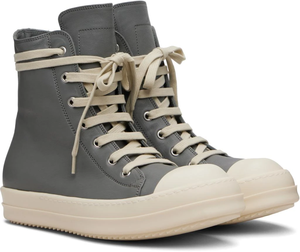 Rick Owens Gray Concordians Sneakers 4