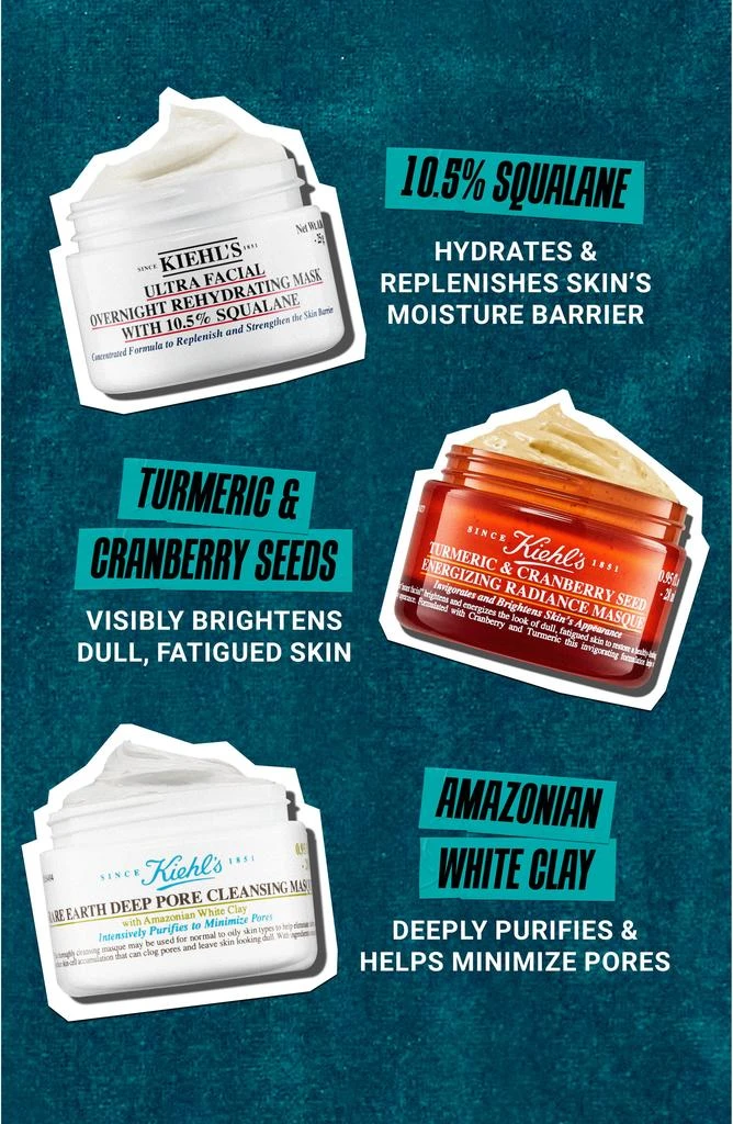 Kiehl's Merry Masking Set $70 Value 2