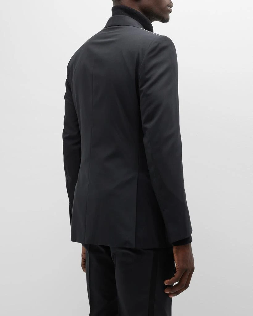 Zegna Men's Sartorial Wool and Silk Tuxedo 9