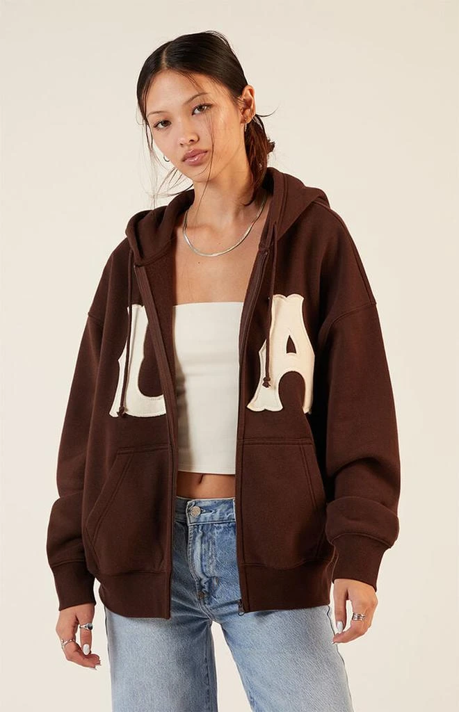 PacSun LA Zip Up Hoodie 1