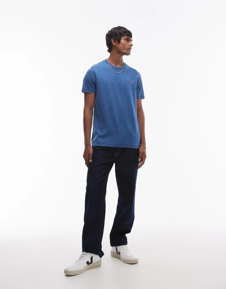 Levi
s Levi
s Original batwing logo t-shirt in navy 2