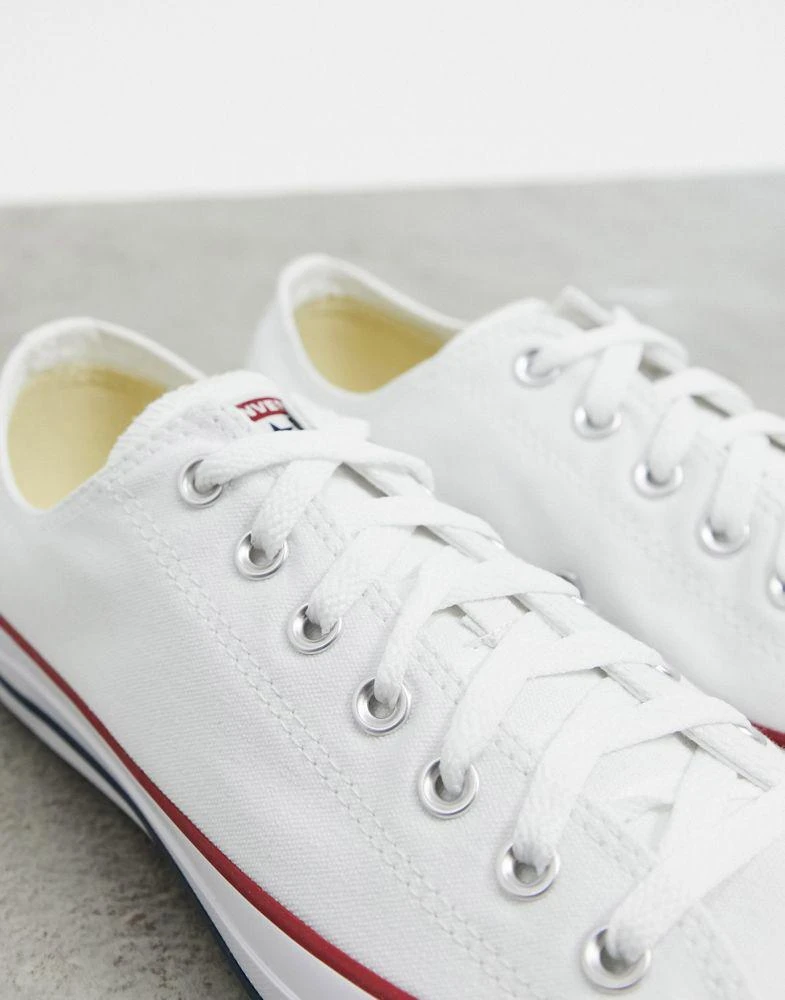 Converse Converse Chuck Taylor All Star Ox Wide Fit trainers in white 2