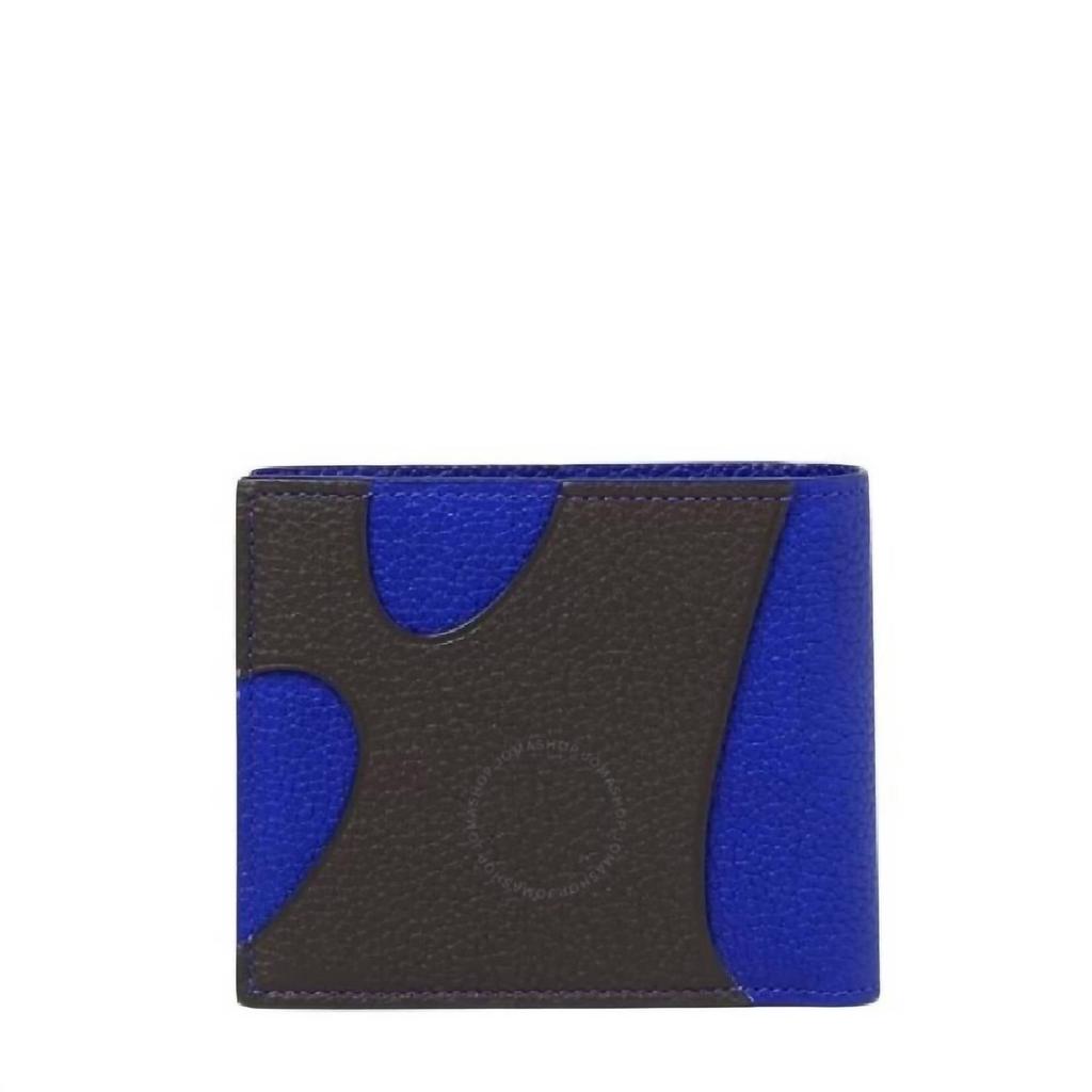 Salvatore Ferragamo Salvatore Ferragamo - Men's Cut-out Detailed Leather Wallet