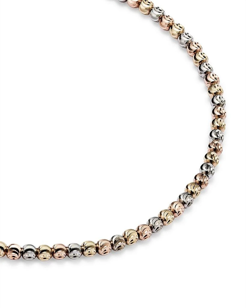 Bloomingdale
s 14K Yellow, White and Rose Gold Beaded Bracelet 4