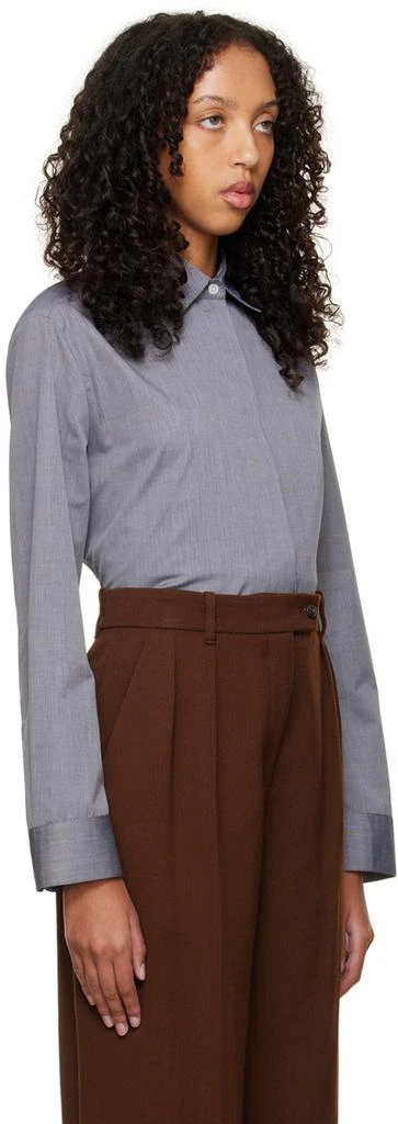 The Row Gray Big Sisea Shirt 2