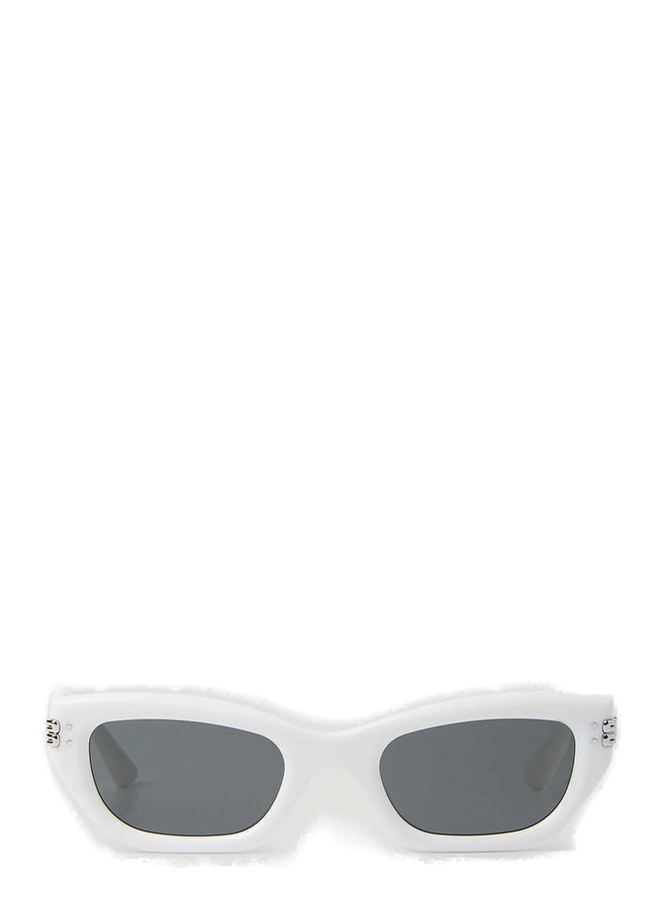 GENTLE MONSTER Gentle Monster Rectangle-Frame Logo Engraved Sunglasses