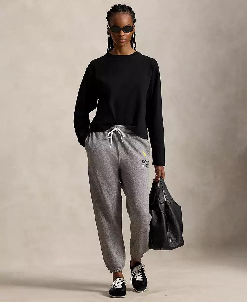 Ralph Lauren Women's Big Pony Fleece Sweatpants