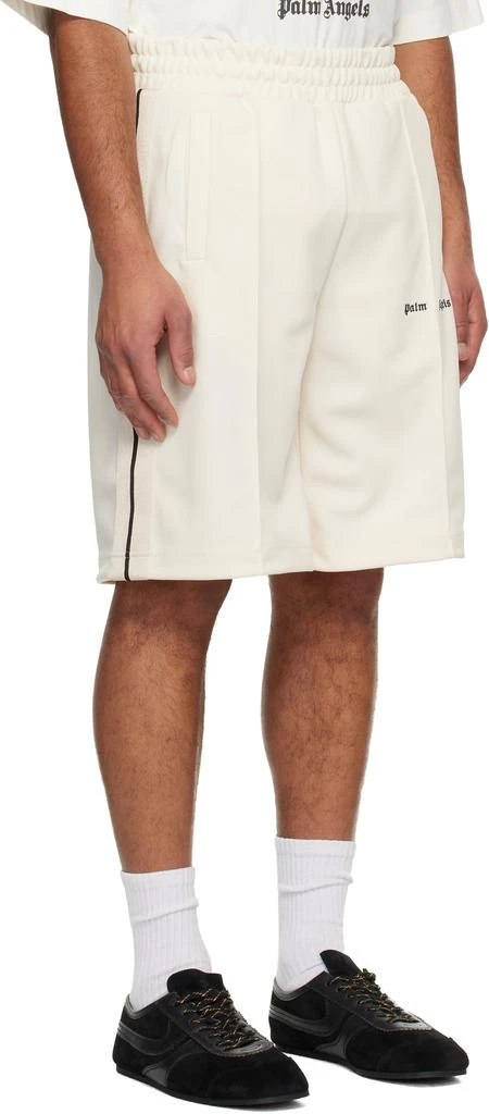 Palm Angels Off-White Classic Logo Track Shorts 2