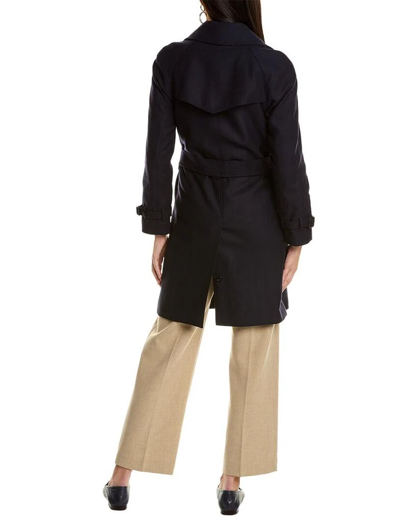 Burberry Burberry Wool-Blend Trench Coat 2