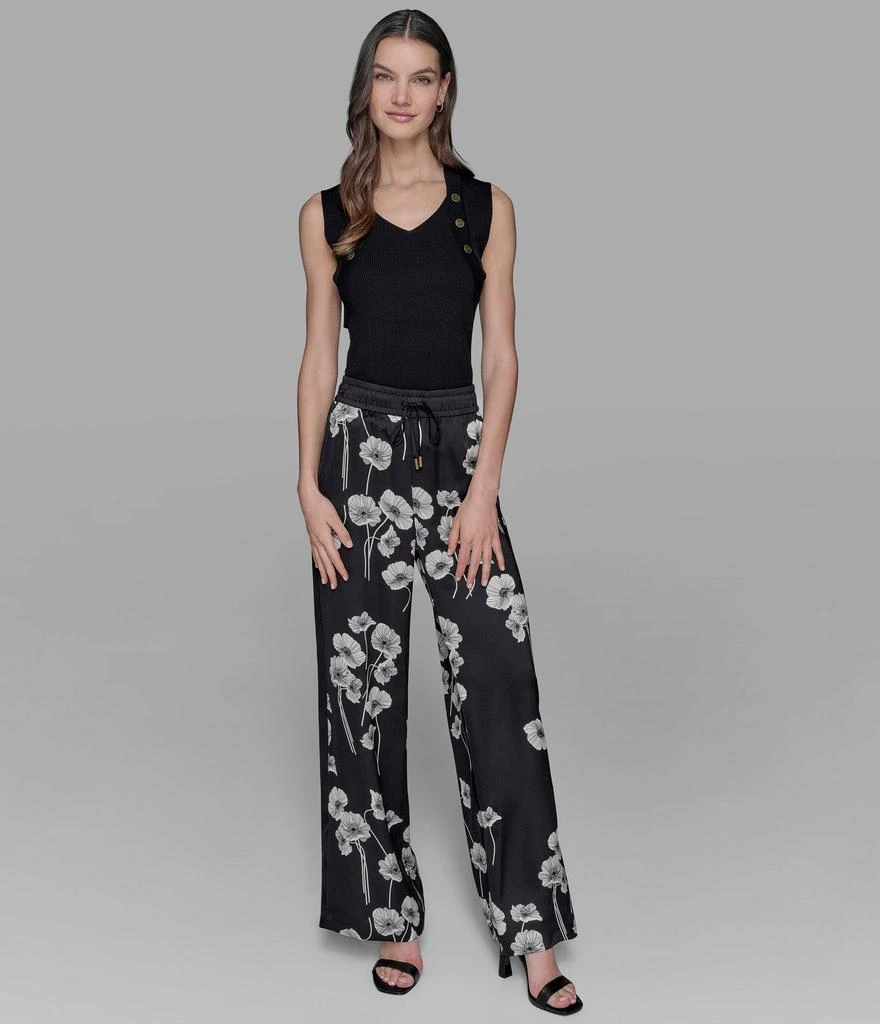 Karl Lagerfeld Paris SILKY WIDE LEG PANTS 1