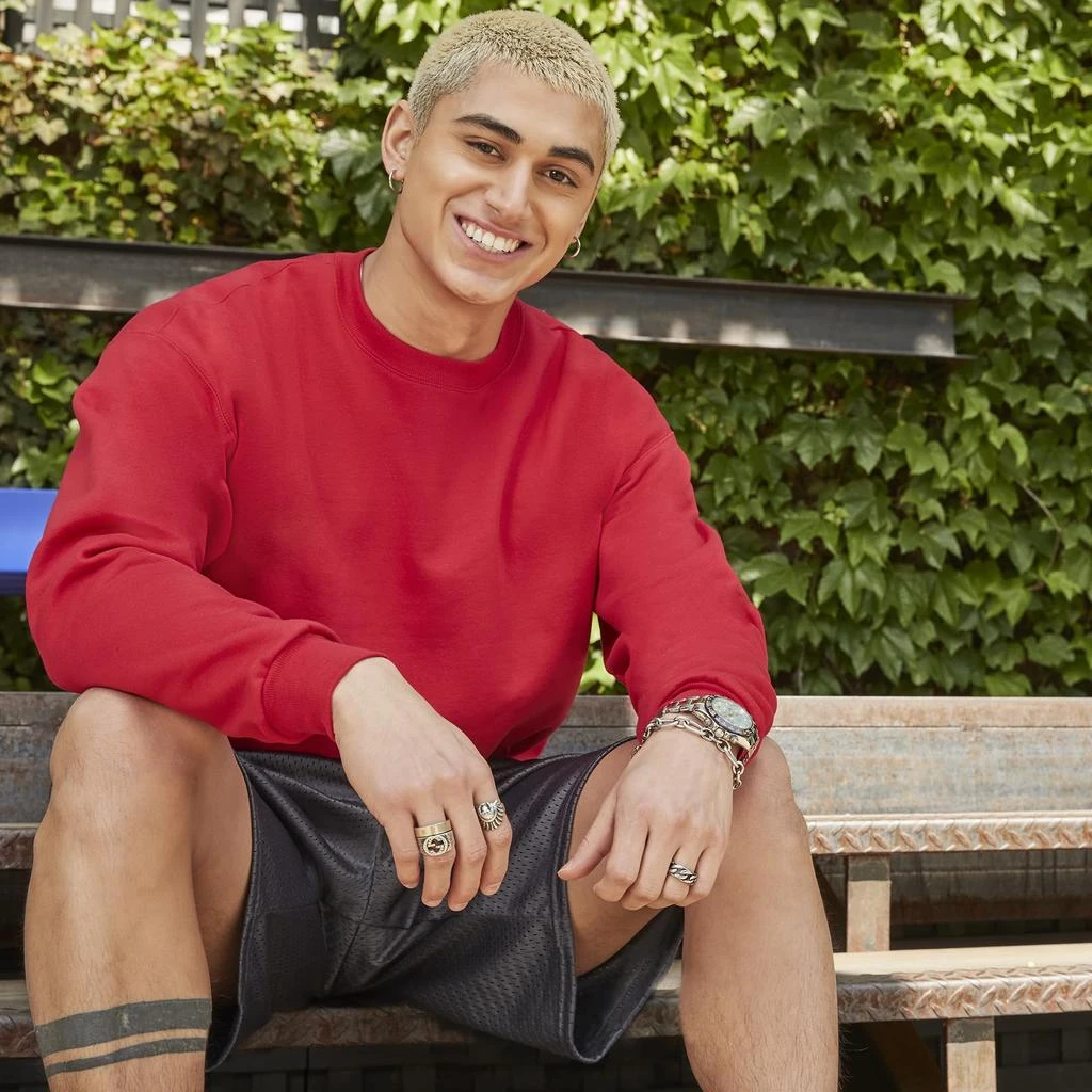 Hanes Hanes Men
s Sweatshirt, EcoSmart Fleece Crewneck Sweatshirt, Big 
Tall Available, 1 or 2-Pack 3