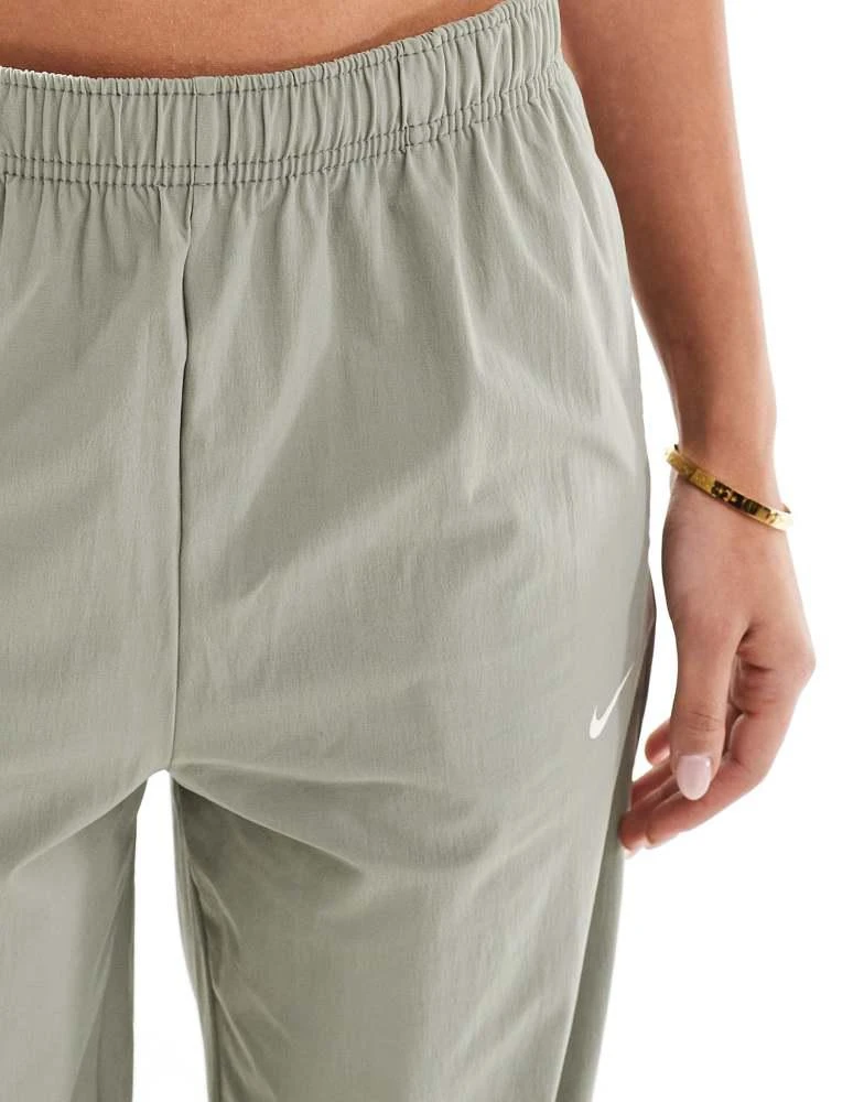 NIKE Nike Trend Street high waisted wide leg trousers in khaki 5