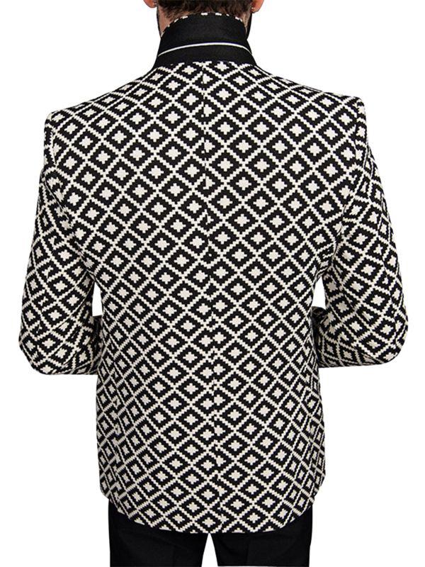 Elie Balleh Pattern Slim Fit Sport Coat