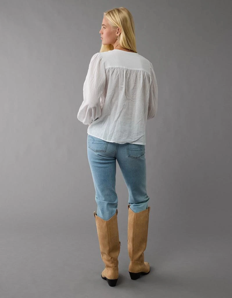 AE AE Long-Sleeve Breezy Boho Blouse 3