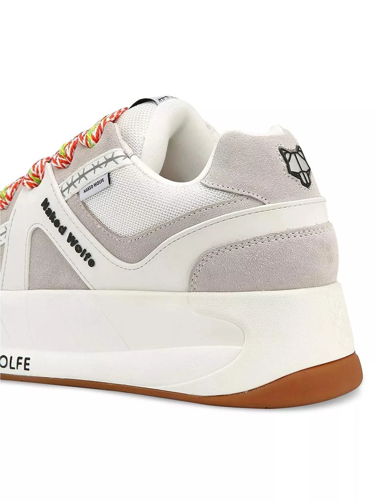 Naked Wolfe Slide White Low Top Sneakers 3