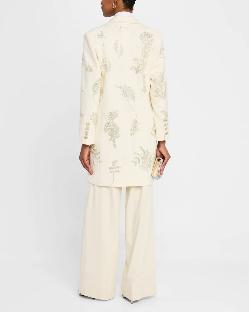 Libertine Elizabeth St Garden Embellished Double-Breasted Wool Coat 3