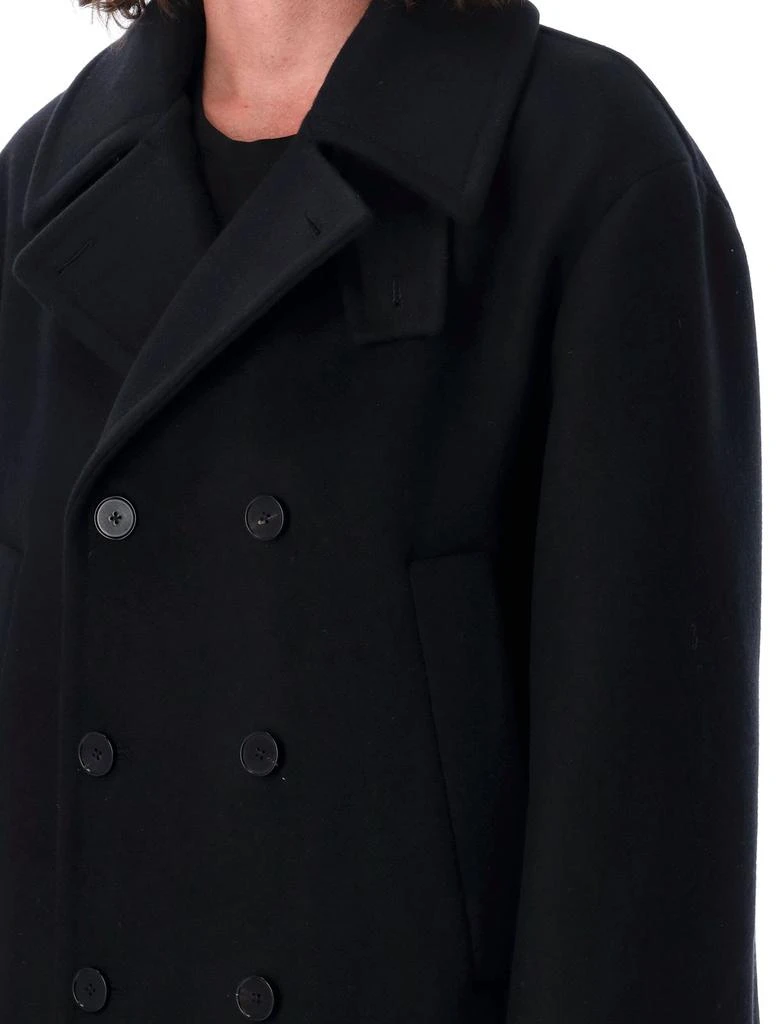 Jil Sander Jil Sander+ Double Breasted Felted Coat 3