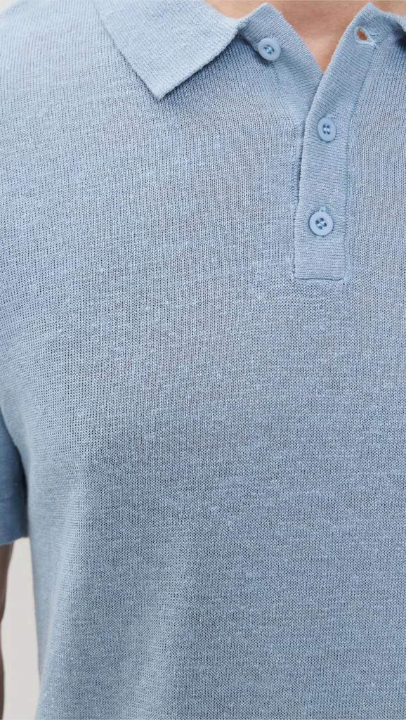 Onia Linen Sweater Polo 5