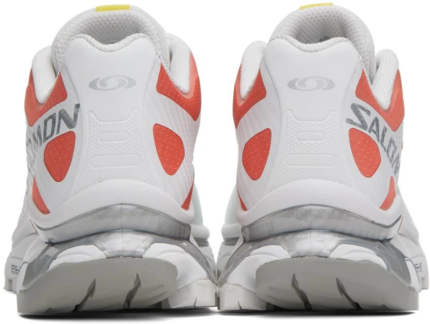 Salomon White & Green XT-4 OG Sneakers 2