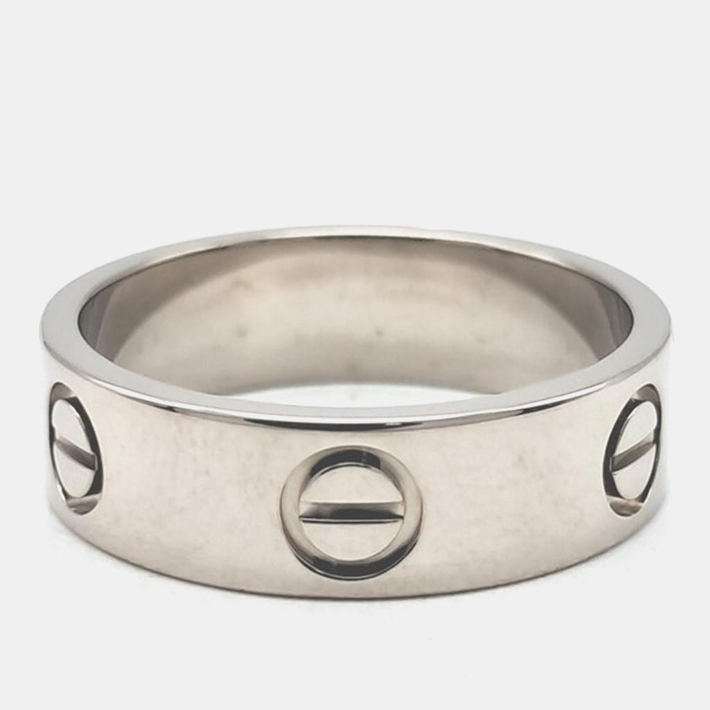 Cartier Cartier White Gold Love Ring Size 53