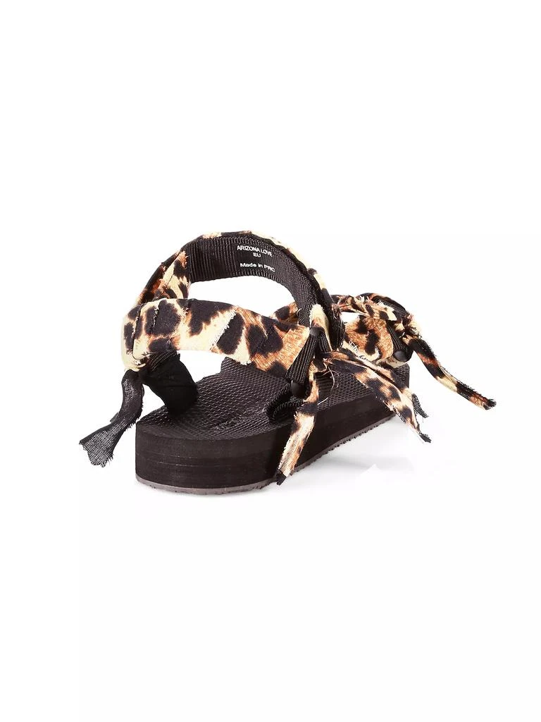 Arizona Love Trekky Leopard-Print Bandana Sport Sandals 3