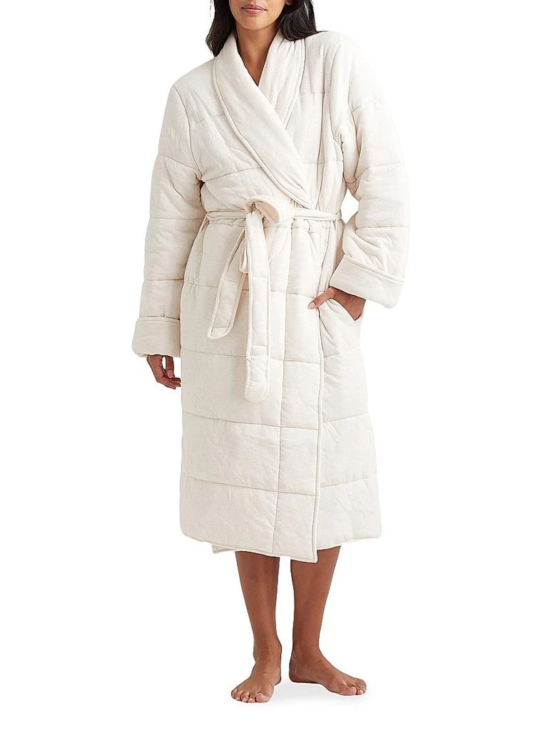 Papinelle Cuddle Puffa Cotton Robe 1