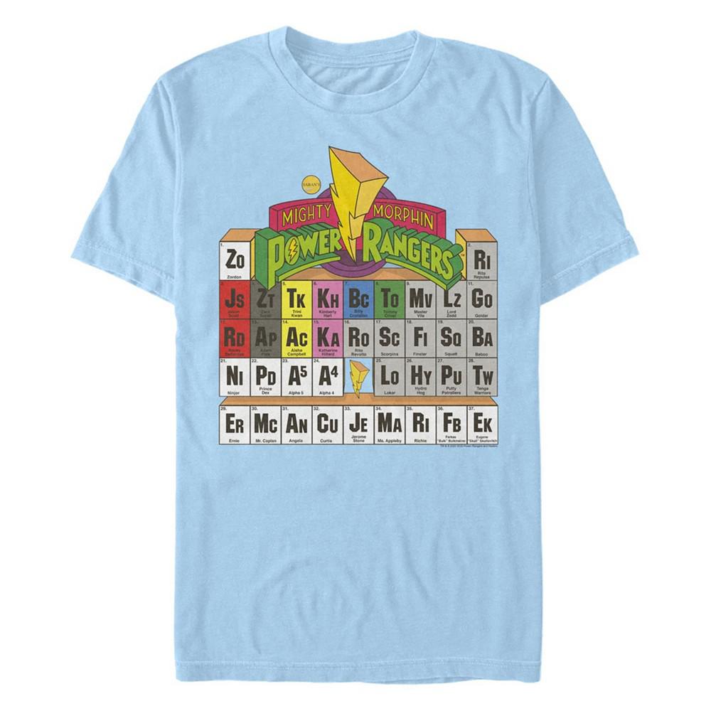 Fifth Sun Men's Power Ranger Table Short Sleeve Crew T-shirt