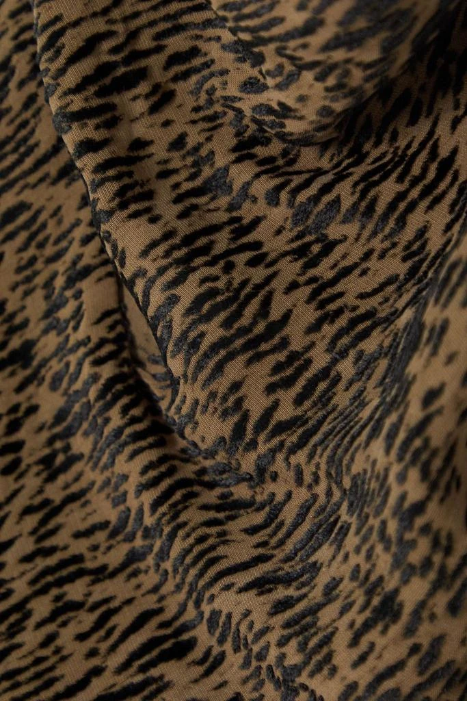 PETAR PETROV Lav leopard-print devoré silk-blend top 4