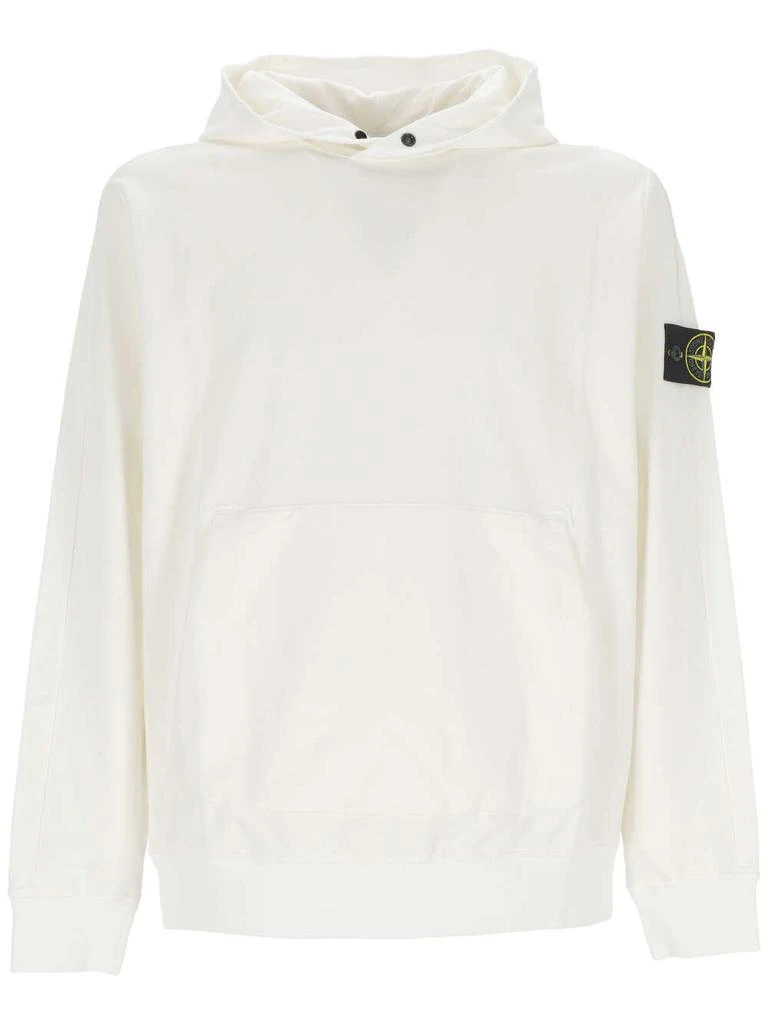 Stone Island Stone Island Logo-Patch Long-Sleeved Hoodie 1