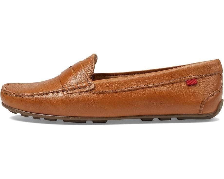Marc Joseph New York Naples Women's US 8 Tan Leather Penny Loafers Shoes ZPO3058
