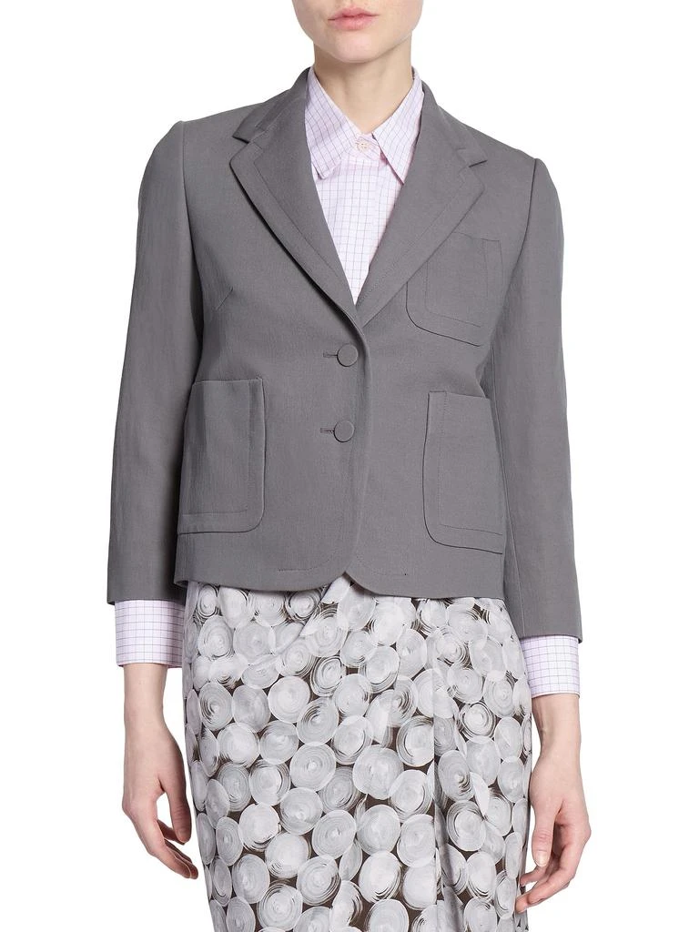 Dries Van Noten Bamis Wool-Blend Tailored Jacket