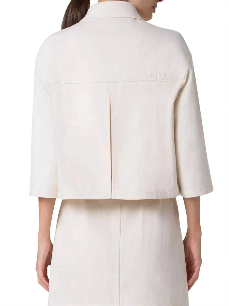 Akris Akris Punto - Crop Boxy Biker Jacket 2