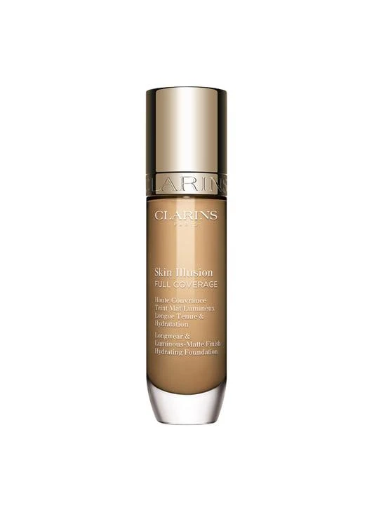 Clarins Skin Illusion Full Coverage - High Coverage Matte Radiant Long-Lasting  Hydrating Foundation 1