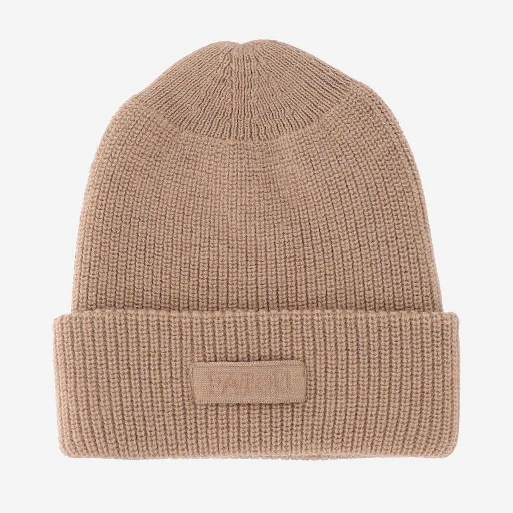 PATOU Patou Ribbed Beanie Hat 1