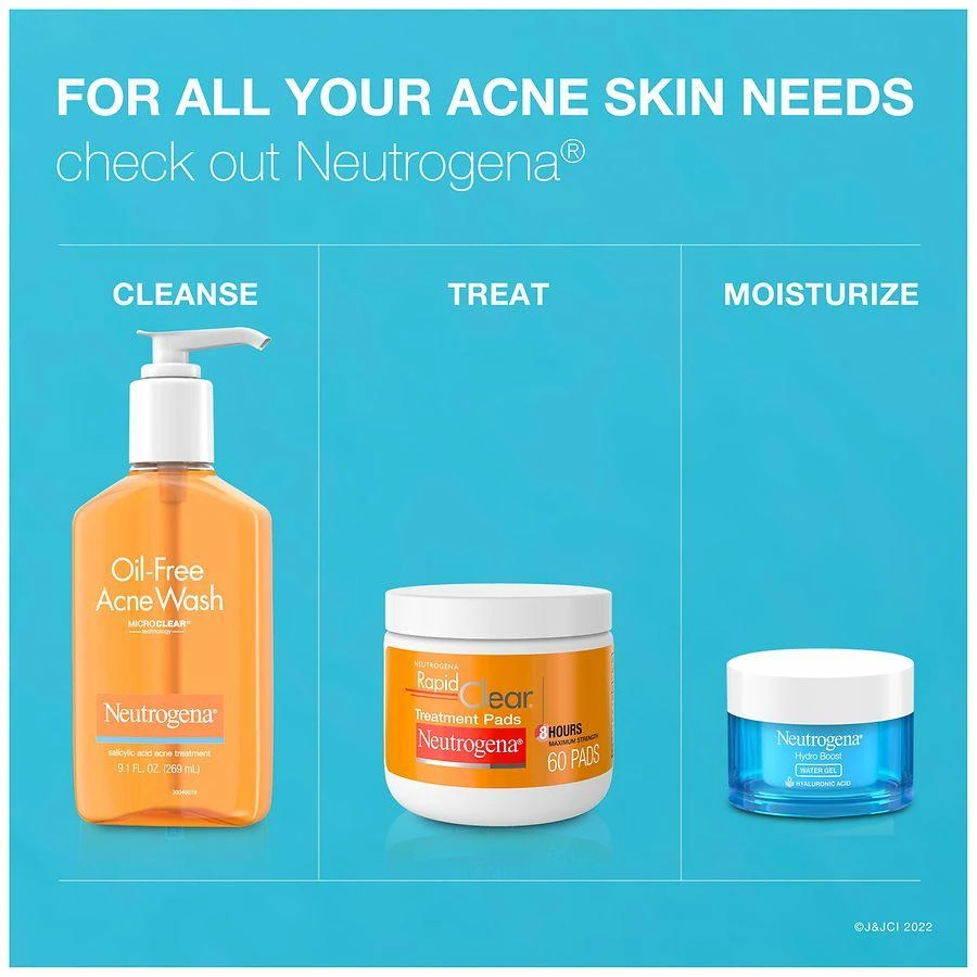 Neutrogena Oil-Free Acne Fighting Facial Cleanser, 2% Salicylic Acid 4