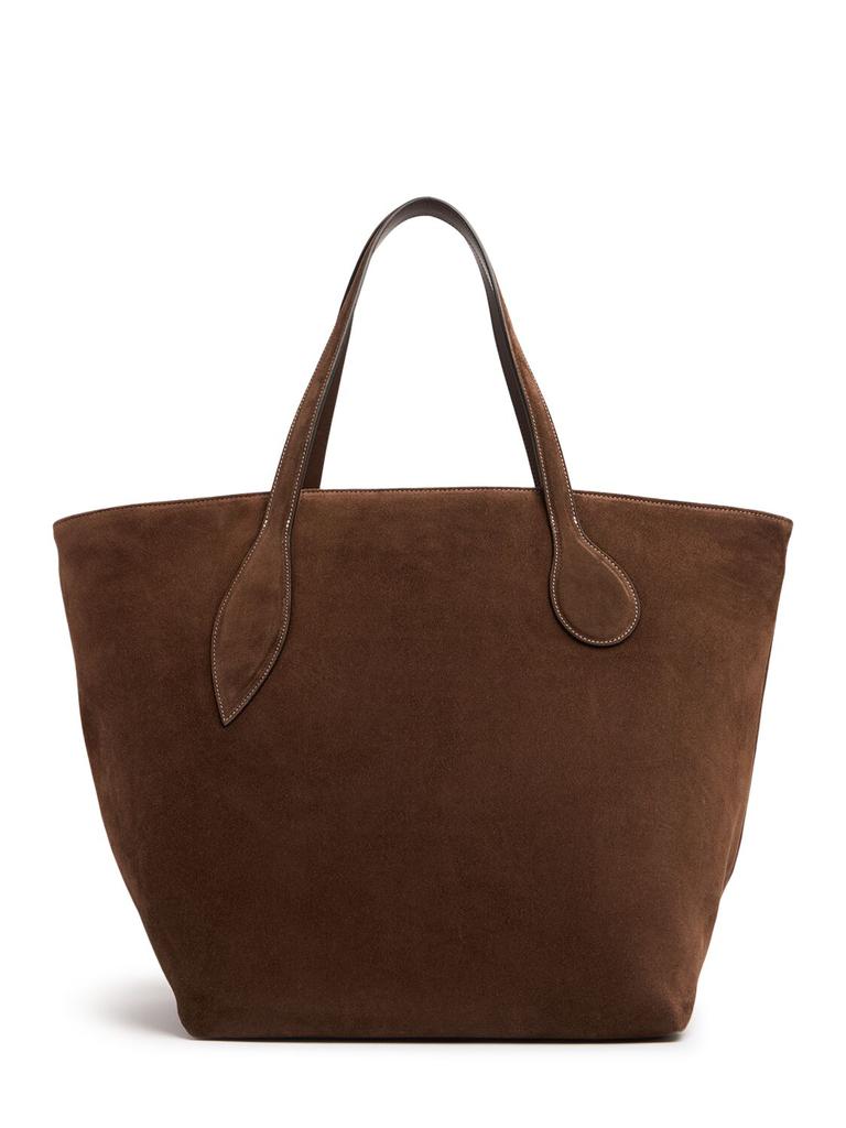 Little Liffner Sprout Suede Tote Bag