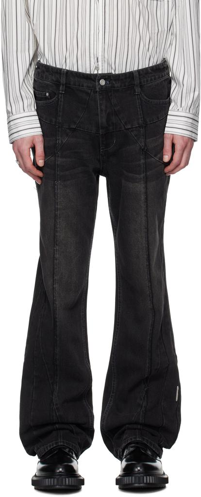NO/FAITH STUDIOS Black Wave Jeans - Pants - Compare Prices