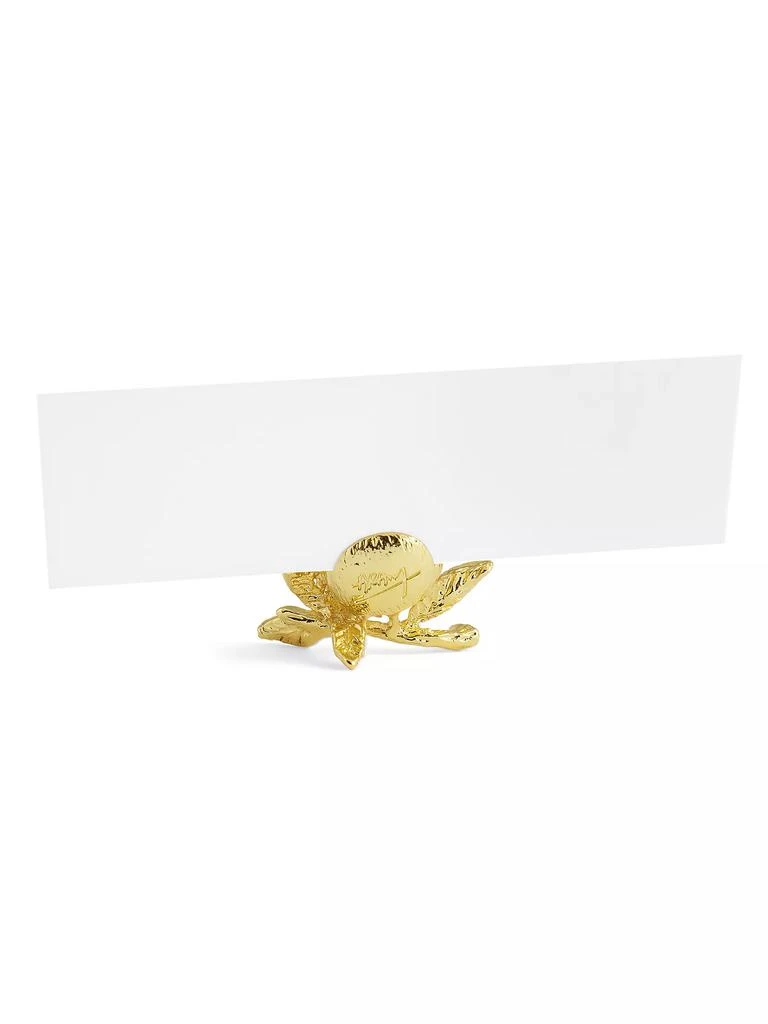 Michael Aram Pomegranate Placecard Holder Four-Piece Set 4