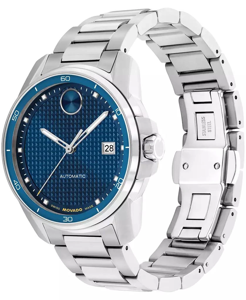 Movado Men's Bold Verso Swiss Automatic Stainless-Steel Watch, 41mm 2