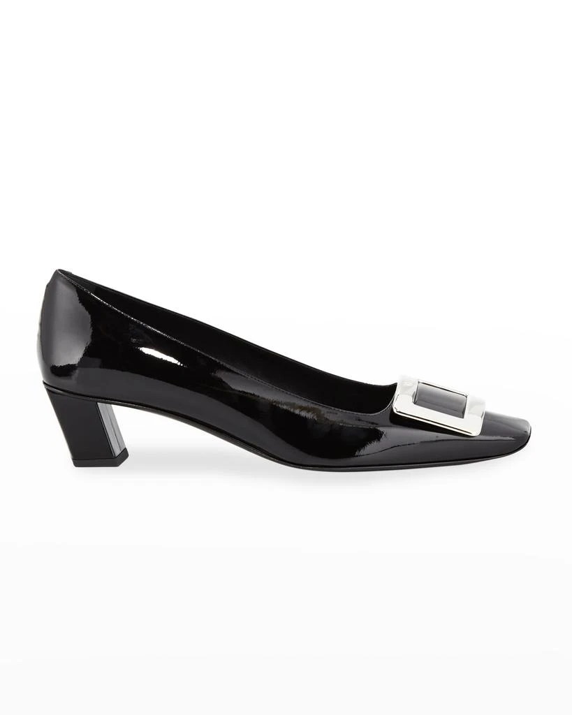 Roger Vivier Decollette Belle Vivier Patent Pumps