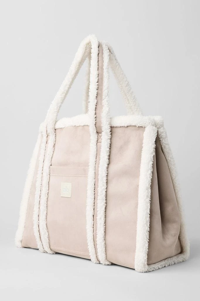 Alo Winterfun Tote Bag - Oat/Ivory 3