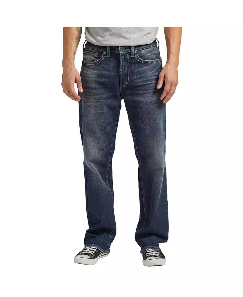 Silver Jeans Co. Men's Gordie Relaxed Fit Straight Leg Jeans