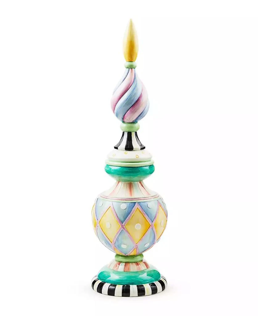 MacKenzie-Childs Rosy Meadow Short Finial 1