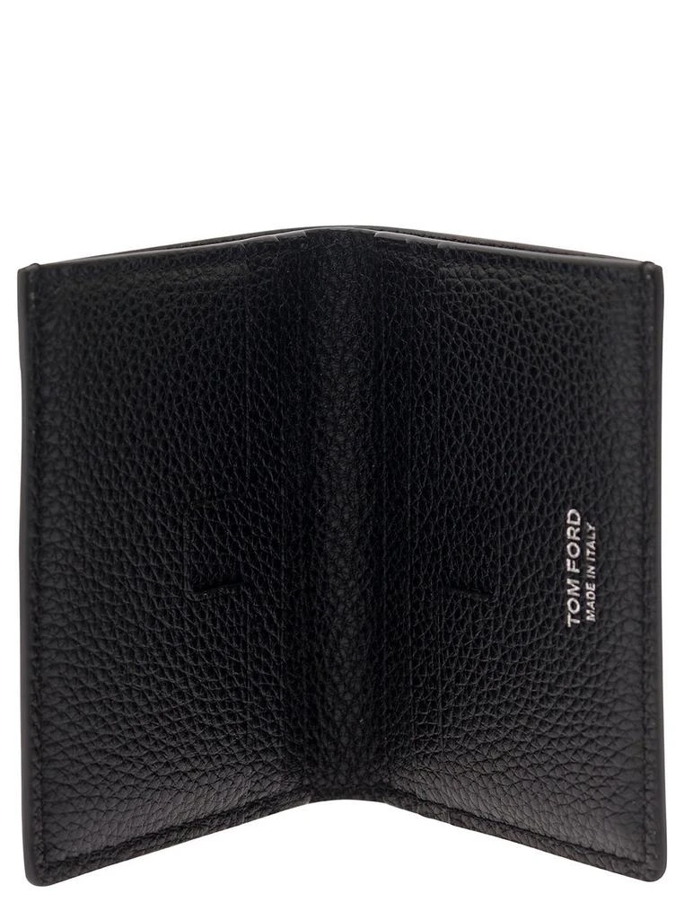 Tom Ford Tom Ford Logo Printed Bi-Fold Wallet 5